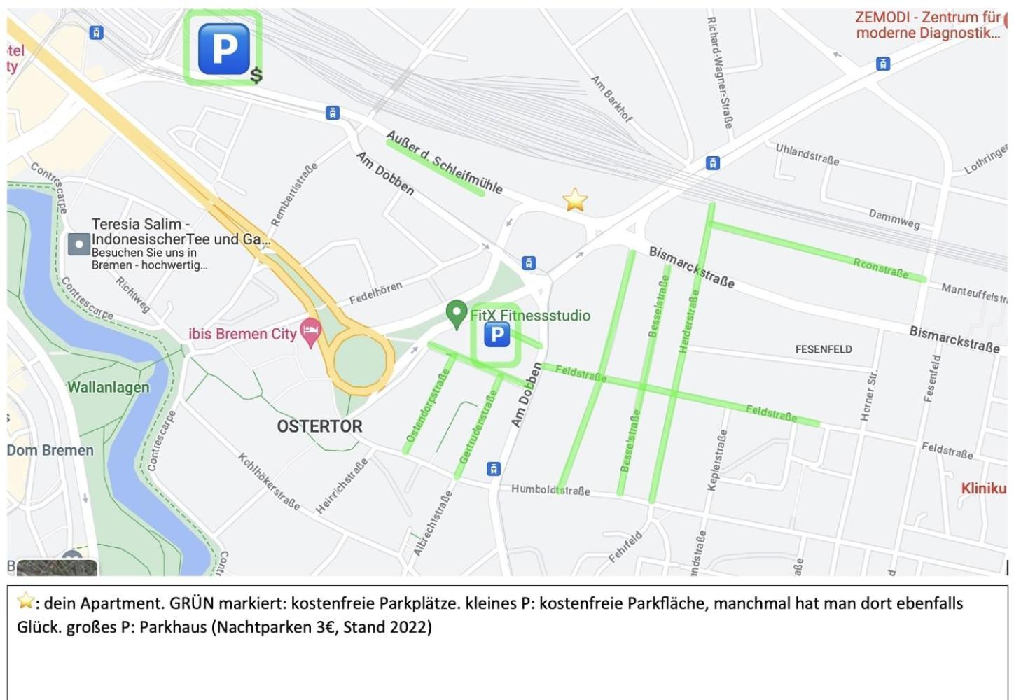 Superhosts Zentrum - Parkplatz - Badewanne - Netflix - Kaffee Apartment